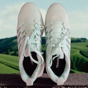 Reebok Work women's size 10.5 M in mint green Fusion Flex Weave, composite toe.